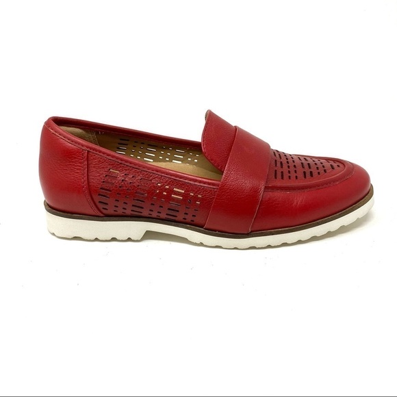 Earth Masio Loafer in Red leather - Picture 1 of 9